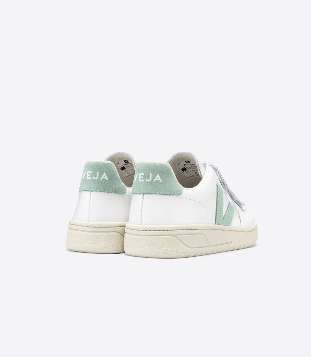 Veja Sneakers Womens - V-lock Leather - White - 7246HLESJ